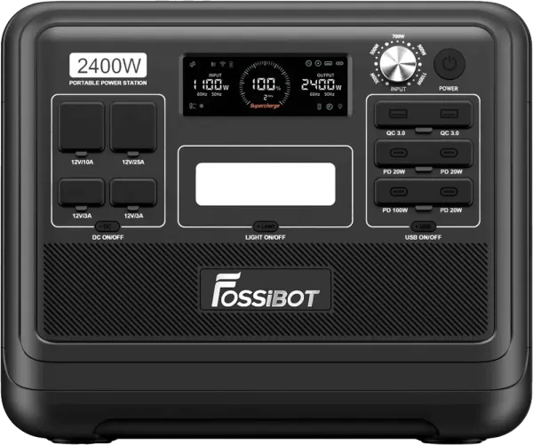 Зарядна станція FOSSIBOT F2400